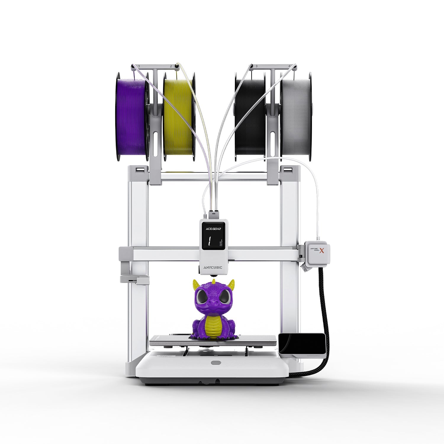 注目機! Kobra X 3Dプリンター マルチカラー/混合プリント対応 Anycubic Kobra X 3Dプリンター：究極の多色プリント
