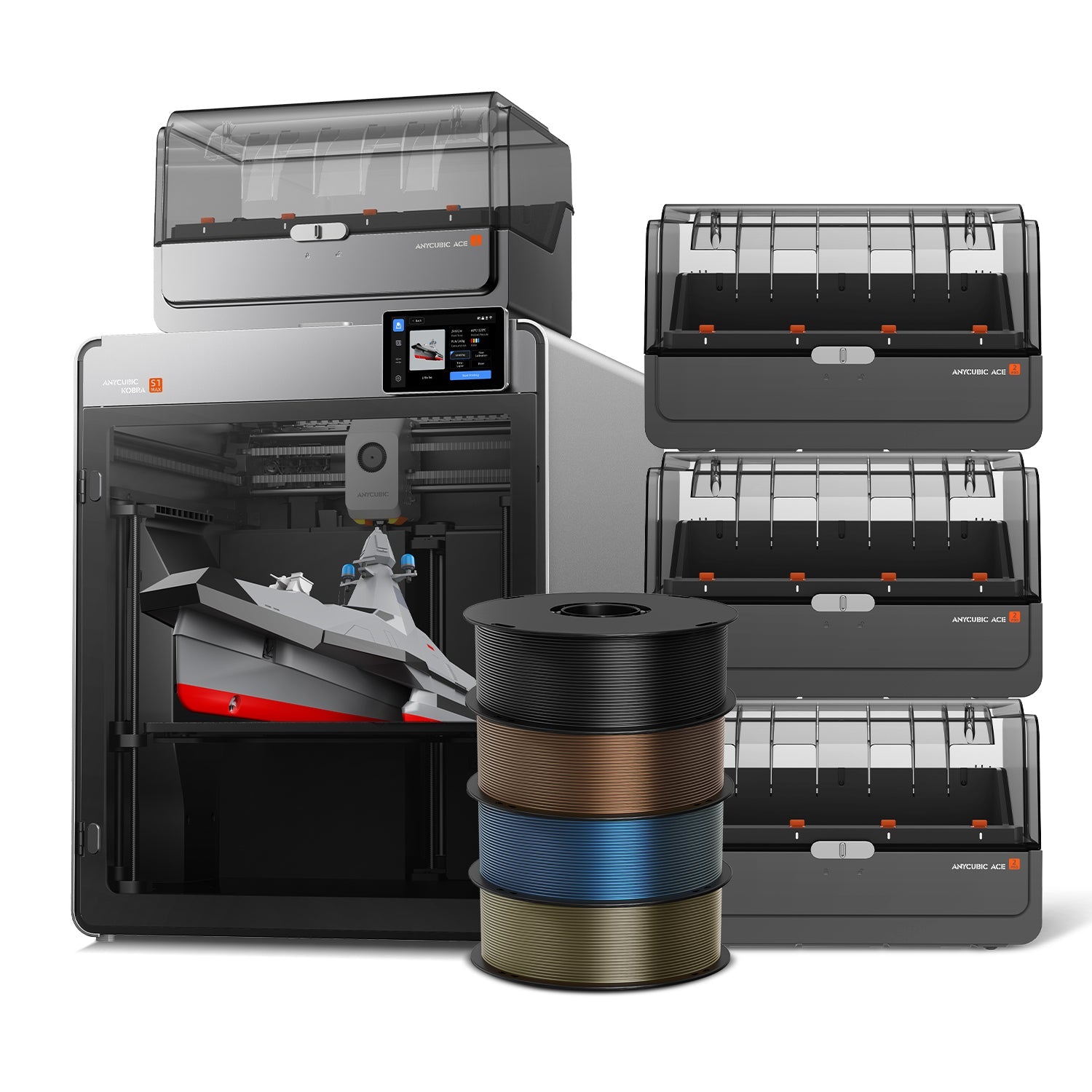 ANYCUBIC 3Dプリンター Anycubic Kobra Max Kobra S1 Max:大型3Dプリンター：圧倒的なサイズと性能